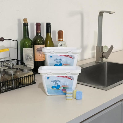 Eenmalige keuken vaatwastabletten voor het verwijderen van sterke olievlekken en het gemakkelijk ontkalken