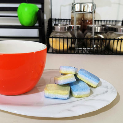 Eenmalige keuken vaatwastabletten voor het verwijderen van sterke olievlekken en het gemakkelijk ontkalken