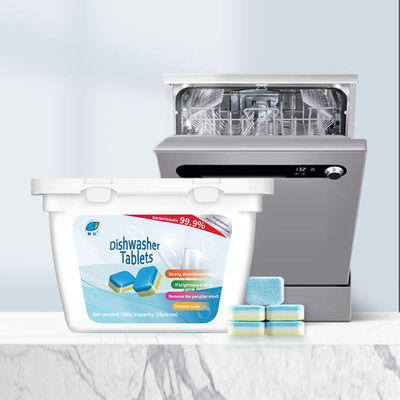 100 Eco-vriendelijke vaatwasser Tabletten Doos Automatische vaatwasser Wasmiddel Tablet Vaste vaatwasser