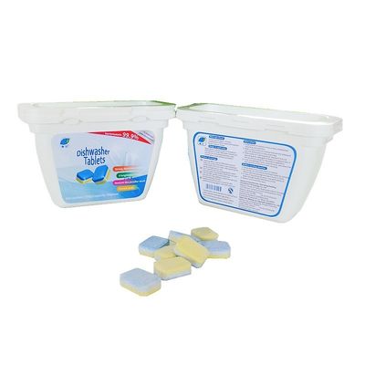 Actief ingrediëntgehalte 50%-80% Afwasapparaat Tabletdoos voor moeiteloze huishoudelijke reiniging