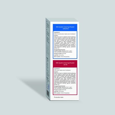 Ondersteuning bij de selectie van gelegenheden en milieuvriendelijke oxidatie koffie melk machine wasmiddel