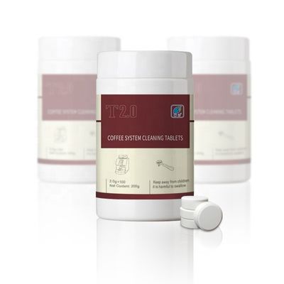 Automatische koffiemachine reiniging tabletten OEM met 50%-80% actieve bestanddeel gehalte
