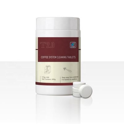 Automatische koffiemachine reiniging tabletten OEM met 50%-80% actieve bestanddeel gehalte