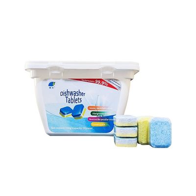Vegane vaatwasser wasmiddel poeder vaatwasser tabletten met 80% actieve bestanddeel gehalte