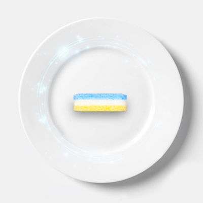 Wegwerptabletten voor afwasmachine voor Rus 12/30/60/100 stuks milieuvriendelijk en biologisch afbreekbaar