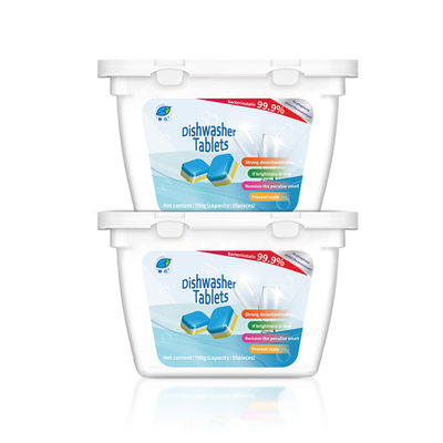 In voorraad vaatwasser wasmiddel tabletten geur natriumpercarbonaat tabletten OEM Custom