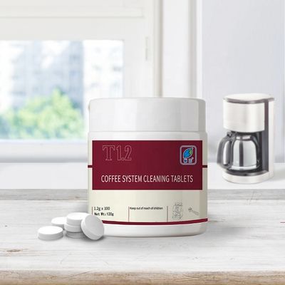 Voorraad Espresso Machine Reiniging Tabletten Vaste Alkali Reiniger Snelle oplosbaarheid