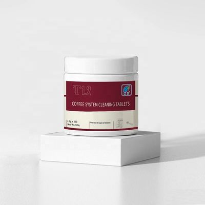 Vaste wasmiddeltabletten voor automatische koffiemachine reiniging 100 tabletten per fles