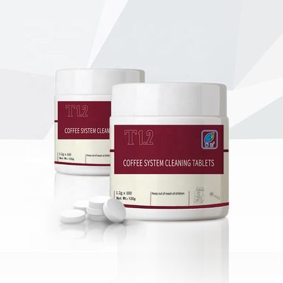 50% actieve bestanddeel gehalte Wasmiddel voor en Espresso machine reiniging tabletten