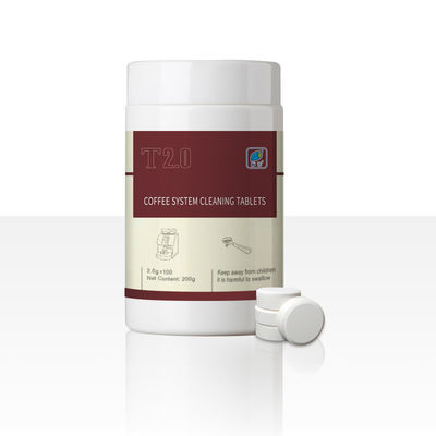 50%-80% actieve bestanddeel gehalte wasmiddel reiniging tabletten ideaal voor koffiezetapparaat