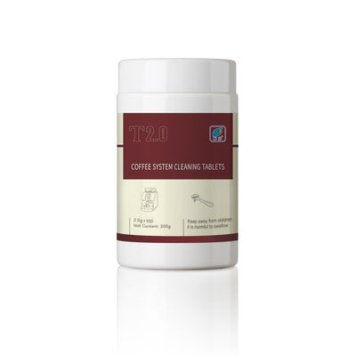 50% tot 80% actieve bestanddeel gehalte ontkalkerende tabletten voor schone koffie espresso machine