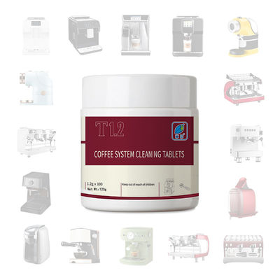 1.2g 100 PCS koffieverwijderingsreiniger voor OEM-koffiemachineonderhoud en -bescherming