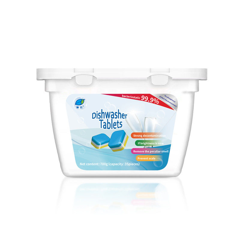 Ezel Turkije's 50%-80% actieve bestanddeel gehalte vaatwasser tabletten 20 tabbladen voor duurzaam