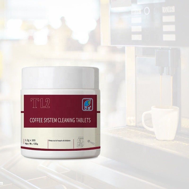 Gemakkelijk te ontkalken tabletten voor koffiemachines 50% tot 80% actieve bestanddeelgehalte